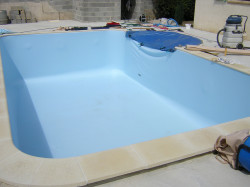 Liner piscine à Marguerittes